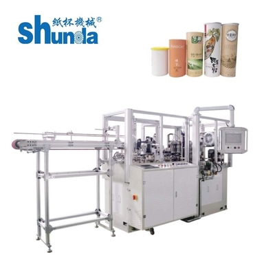 Fully Automatic Middle Speed Paper Tube Forming Machine For Small Travel Tissue Box With Ultrasonic & Hot Air System