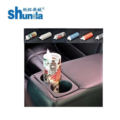 Automatic Paper Tube Machine With Ultrasonic&Hot Air System for Tissue Box Holder Round Straight Type Cup Manufacturing