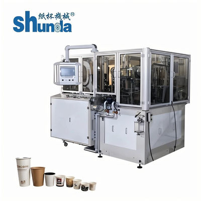 Calidad Máquina de fabricación de tazas de papel desechables de 12 kW fábrica