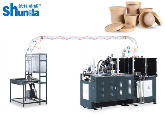 Calidad Máquina completamente automática de la fabricación del cuenco de papel en velocidad con el sistema de inspección y el sistema de envío fábrica