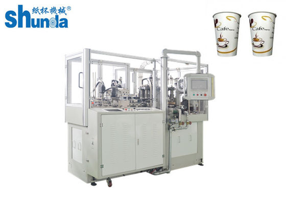 Calidad Taza de papel del lacre ultrasónico de Thermoforming que forma velocidad de la máquina con la taza de papel del shunda del aire caliente que hace la máquina fábrica