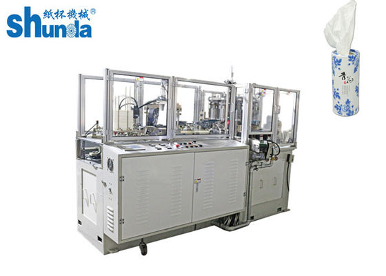 Calidad máquina recta de alta velocidad del tubo del corazón del papel de empapelar para el tenedor del papel seda fábrica
