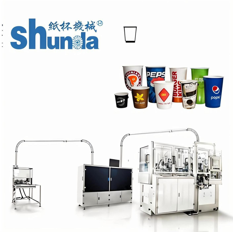 380v Professional Paper Cup Tea Machine Hot Drink Container Making