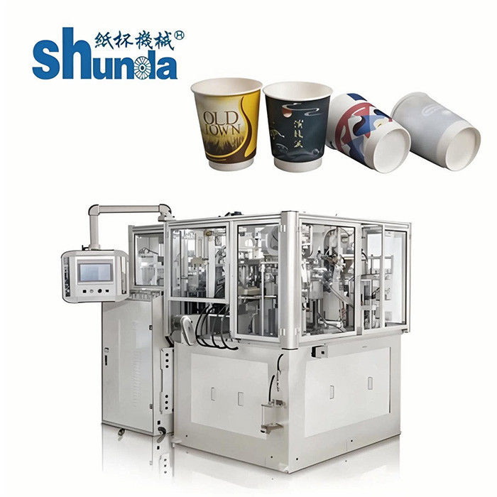Fully Automatic High Speed Paper Cup Machine Highly Efficiency