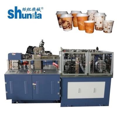 Máquina automática de la taza de papel para la taza caliente y fría de papel de la bebida que forma la máquina