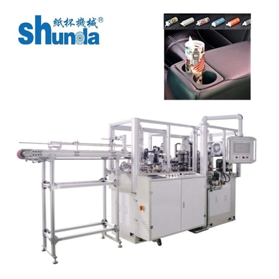 Tubo de papel paralelo que hace la máquina con control de motor servo y ultrasónico completamente automáticos en la velocidad máxima 80 PCS/MIN
