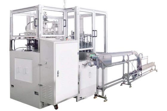 Hola tapa automática del papel de helado de la velocidad que forma la máquina con la vinculación ultrasónica
