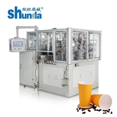 Helado ultrasónico/taza de papel del agua que forma la máquina 4oz - máquina de la taza de papel 16oz para hacer las tazas disponibles