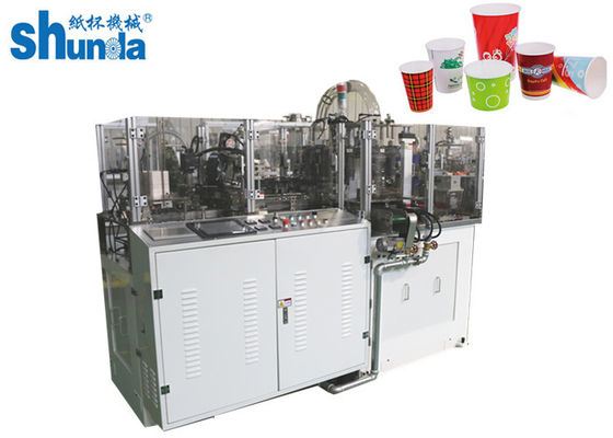 Máquina automática de fabricación de tazas de papel de alta velocidad desechable