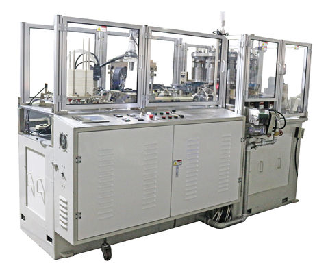 Máquina de tubería de papel automática verde de alta velocidad 70 - 80 PCS / MIN